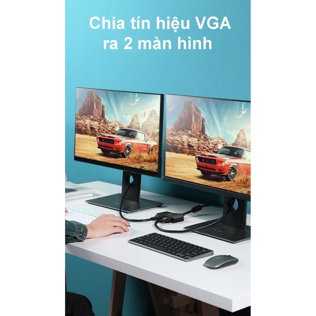 Bộ chia VGA 1 ra 2 cao cấp UGREEN CM339 80190 - Hàng chính hãng