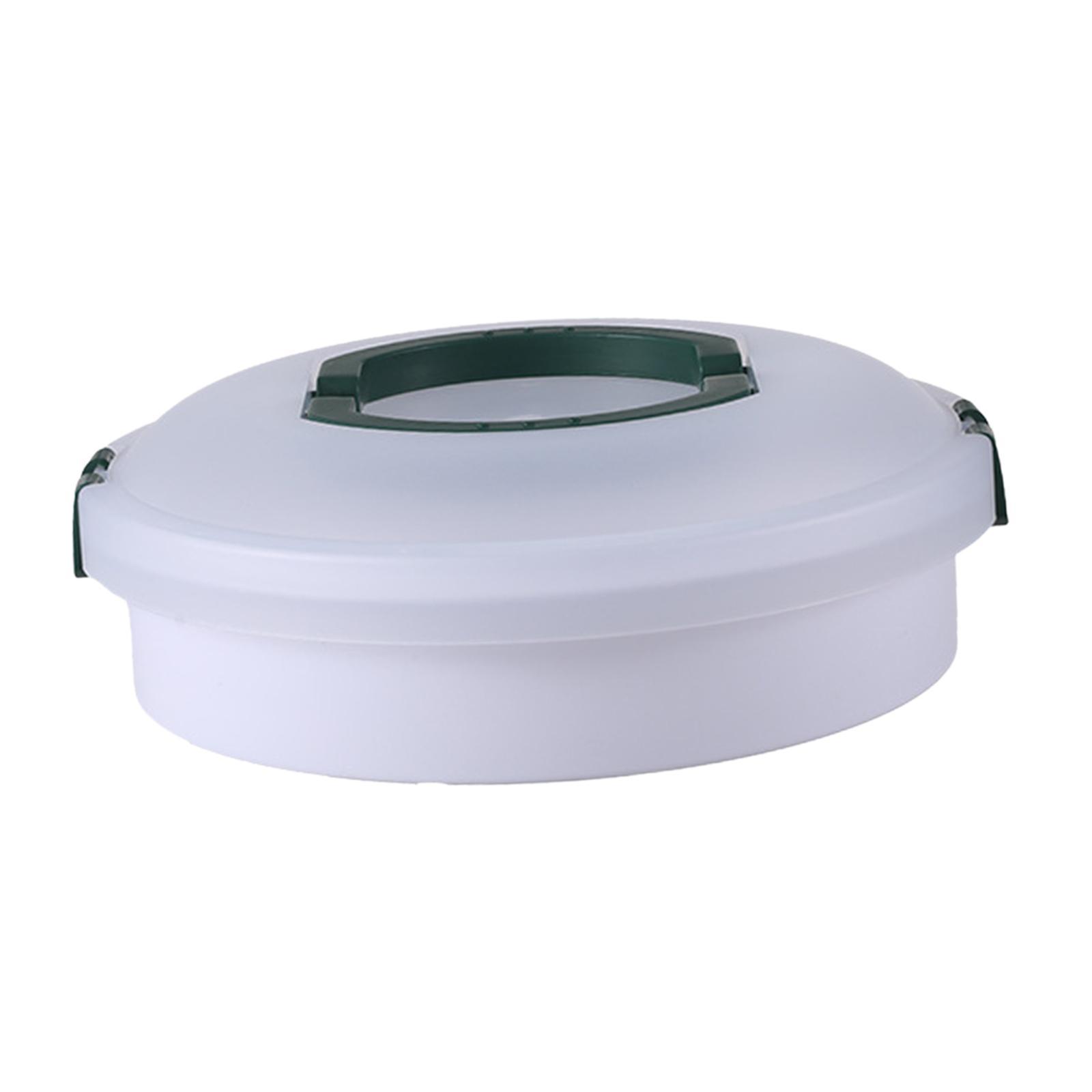 Pie Cake Carrier with Lid 12.60'' Cupcake Container for Party Camping Fruits