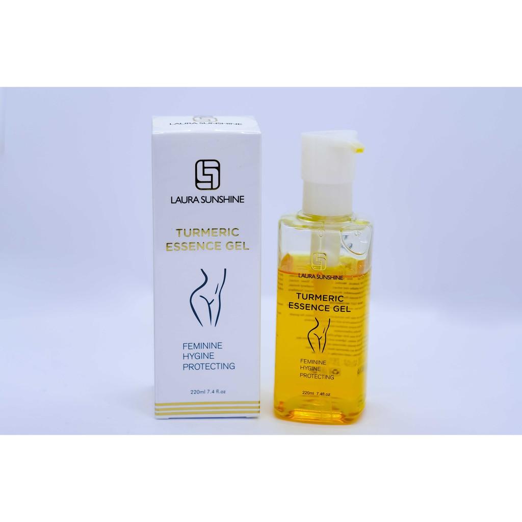 Dung dịch vệ sinh phụ nữ 220ml - Turmeric Essence Gel - Laura Sunshine - Nhật Kim Anh