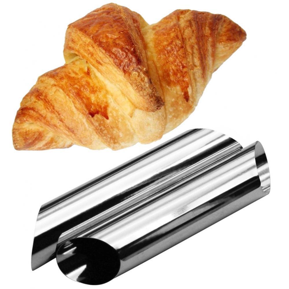 2 pcs Stainless Cone ​Shape Bread Mold Denmark  Spiral Tool Baking