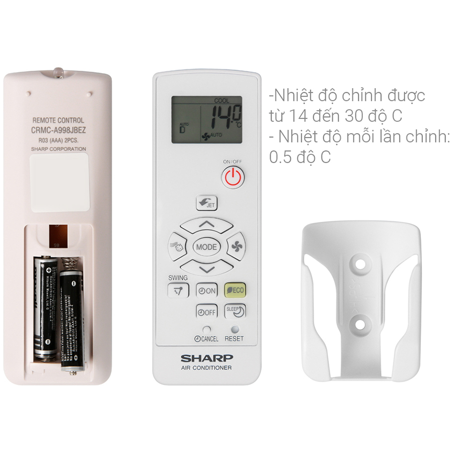 Điều Hòa Sharp Inverter 12000 BTU AH-X12XEW - Chỉ giao tại Hà Nội