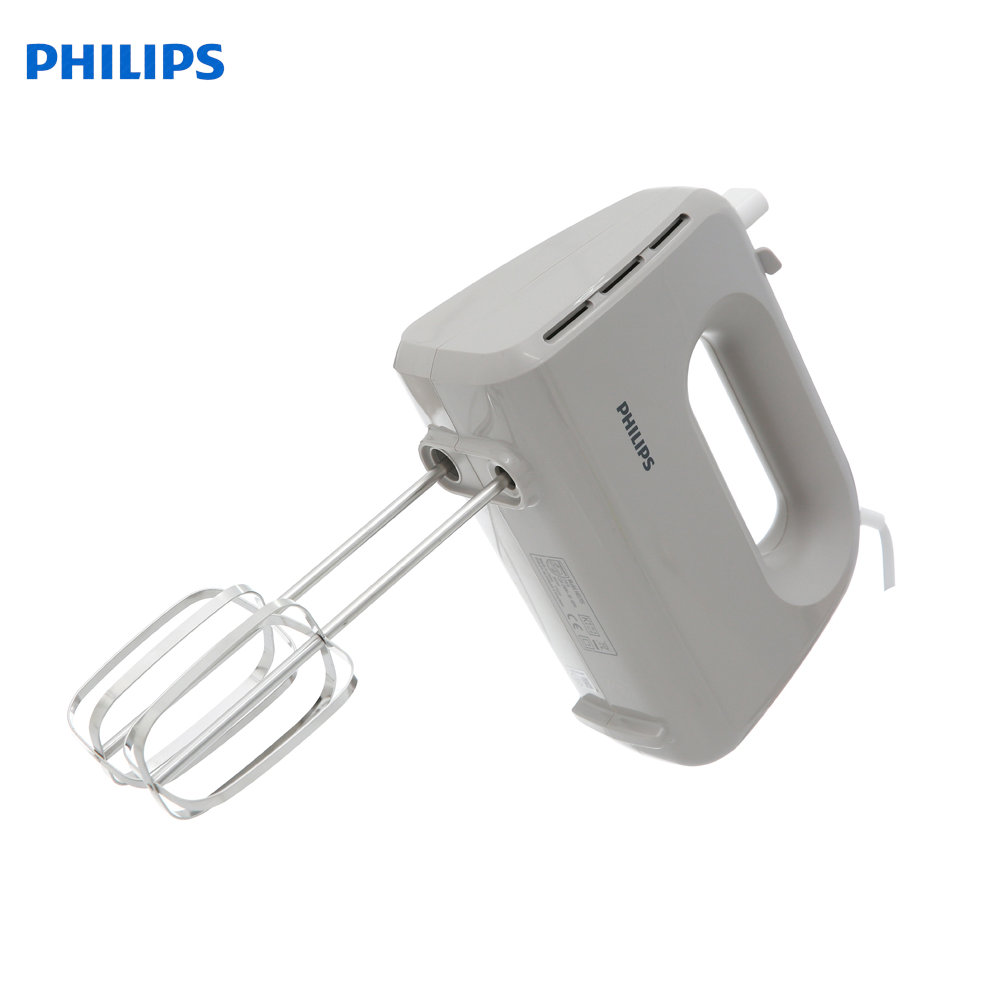 Máy đánh trứng cầm tay Philips HR3705/20 công suất 300W, bảo hành 2 năm - Hàng chính hãng