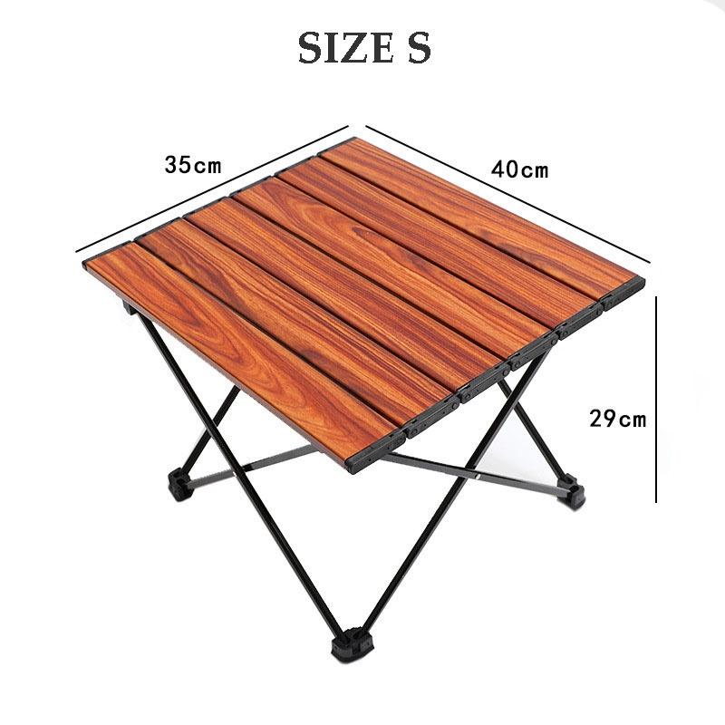 Bàn dã ngoại xếp gọn picnic du lịch gấp gọn bằng hợp kim nhôm nhẹ, gấp gọn, chắc chắn, độ bền cao.
