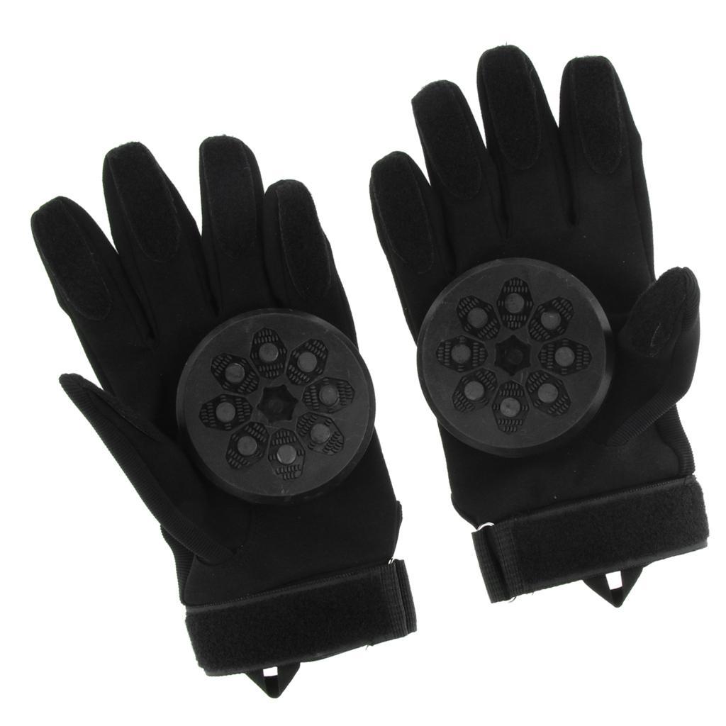 Protective Slide Gloves for Skateboard & Longboard, Can Come Out Flames