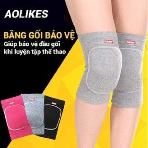 1 Đôi Đệm Bó Gối Bảo Vệ Đầu Gối Giúp Giảm Chấn Thương Trong Yoga Và Các Môn Thể Thao