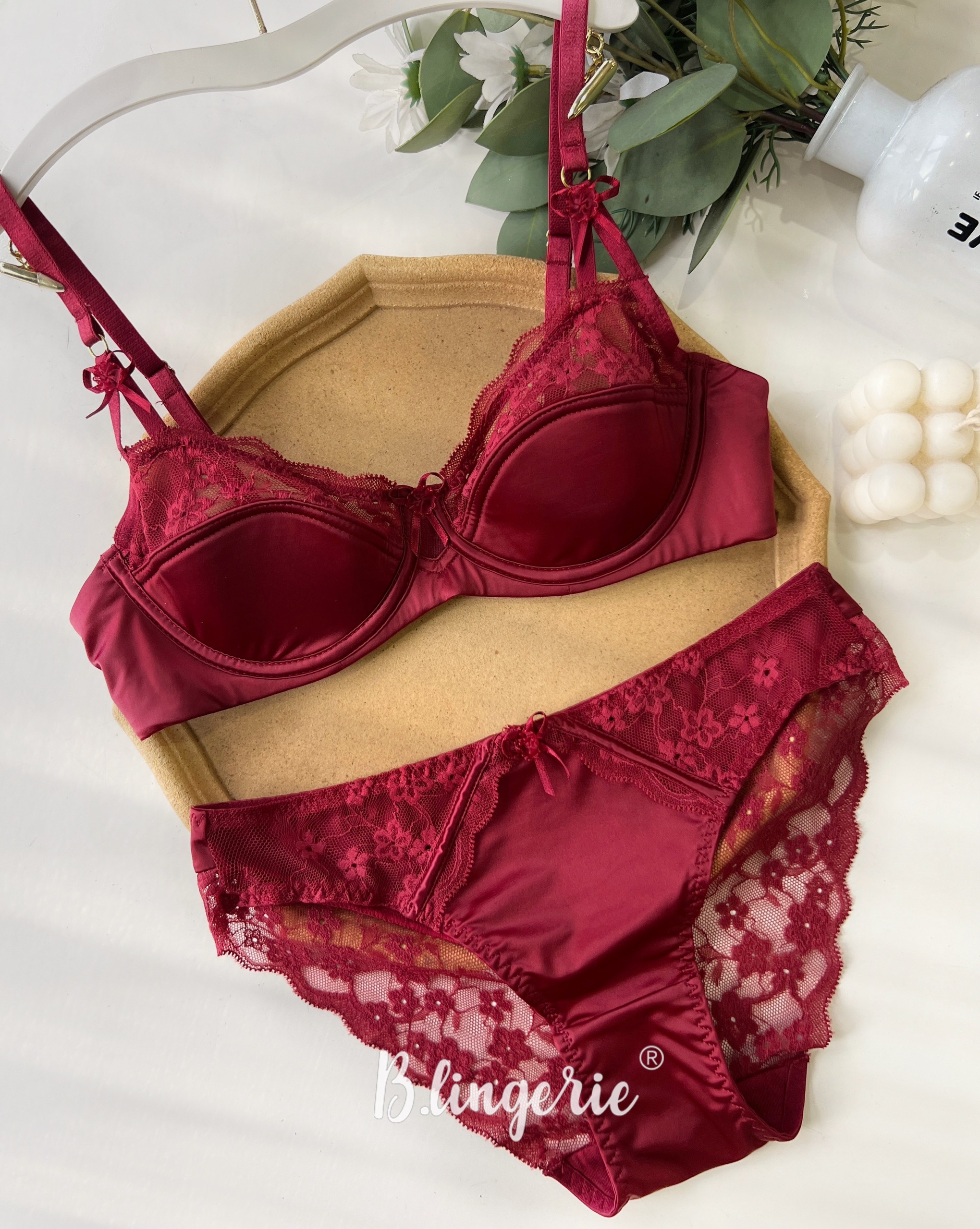 Bộ Đồ Lót Ren Nữ Thoải Mái - B.Lingerie