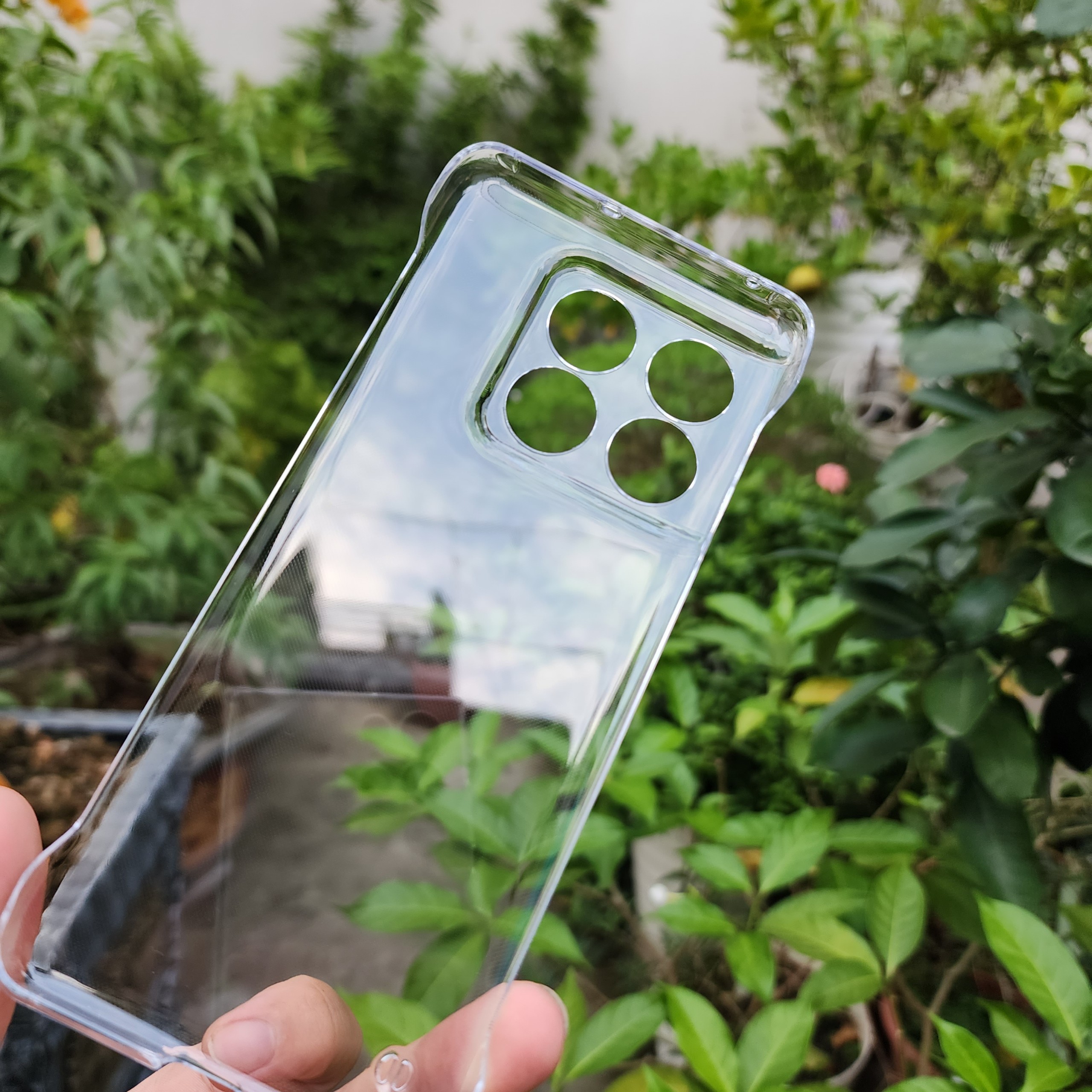 Ốp Lưng KHÔNG VIỀN Cho Oneplus ACE Pro, Oneplus ACE 2, Oneplus ACE 2V Trong Suốt, Nhựa PC Cứng Mỏng, Không Ố Vàng Bảo Vệ Camera