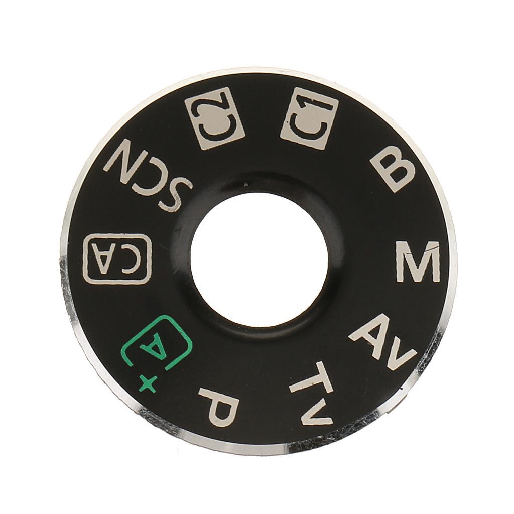 2X Dial Mode Plate Interface  Replacement Part For Canon EOS 6D DSLR Cameras