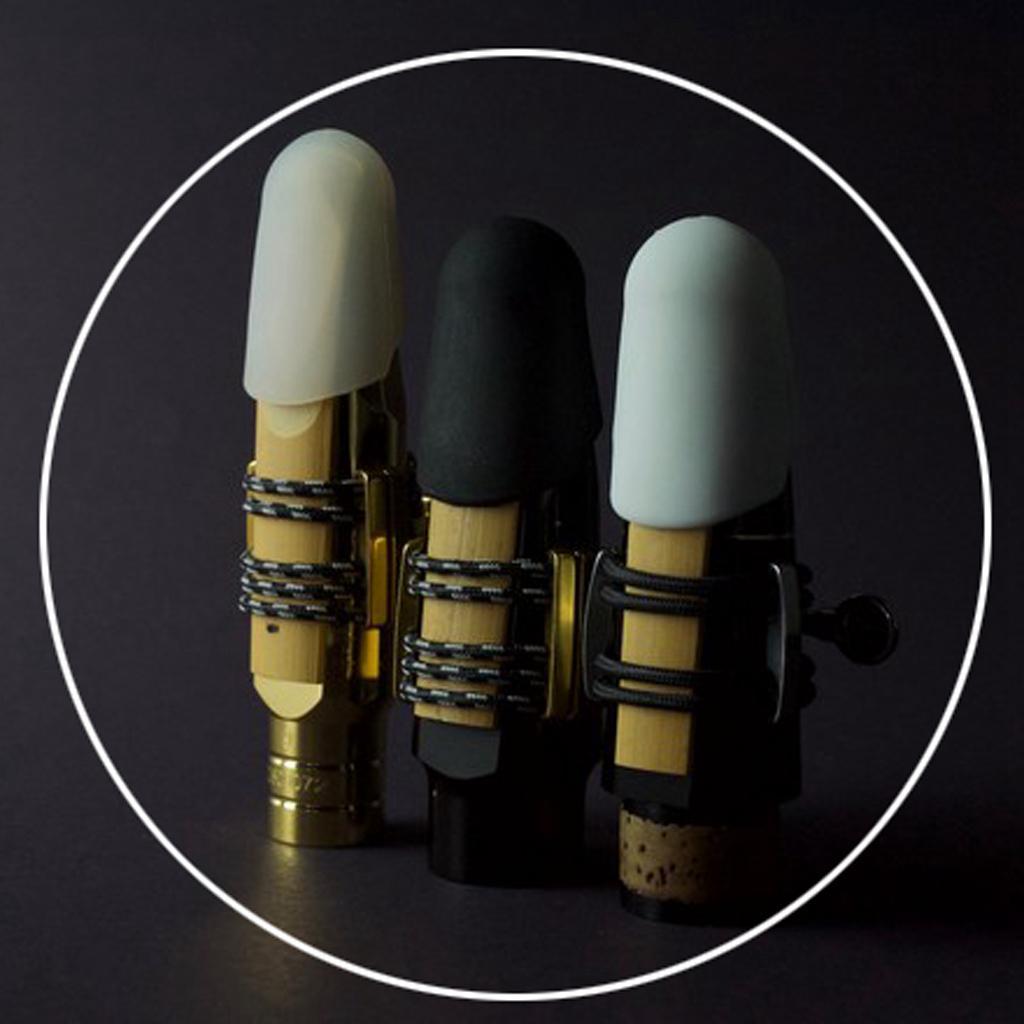 2- Saxophone Clarinet Mouthpiece Cap Cover Protector Soprano Alto Tenor Sax