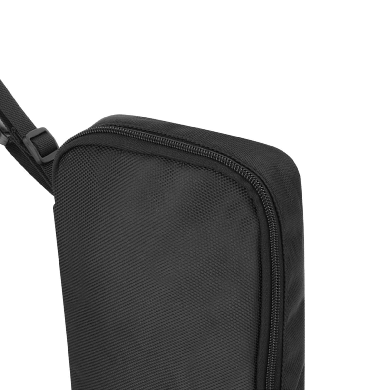 Storage Bag Digital Multimeter Carrying Case Multifunction Nylon Pouch Black