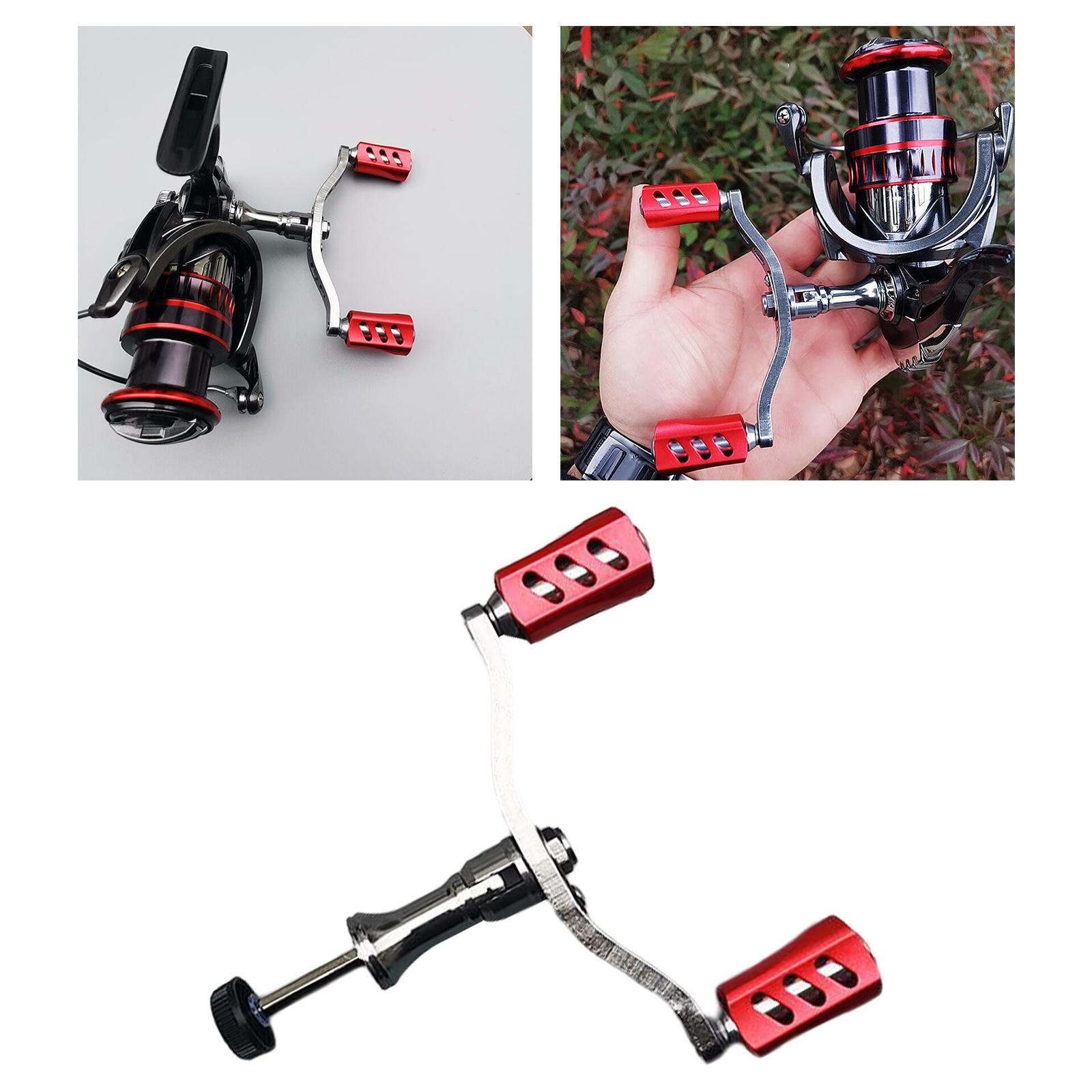 Lightweight Fishing Reel Handle Replacement for Fishing Tackles , Red