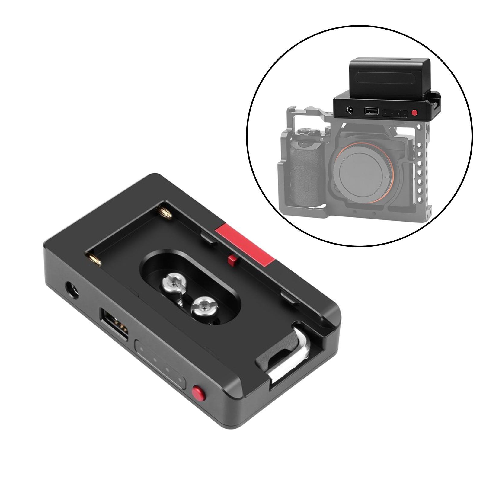 Battery Powering Adapter with 4 Indicator Lights charger for F550