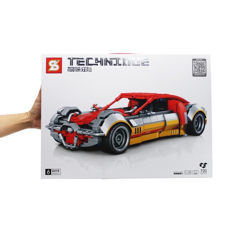 Đồ Chơi Lắp Ráp Xe Thể Thao Jaeger Frenzy - SY Block 8415