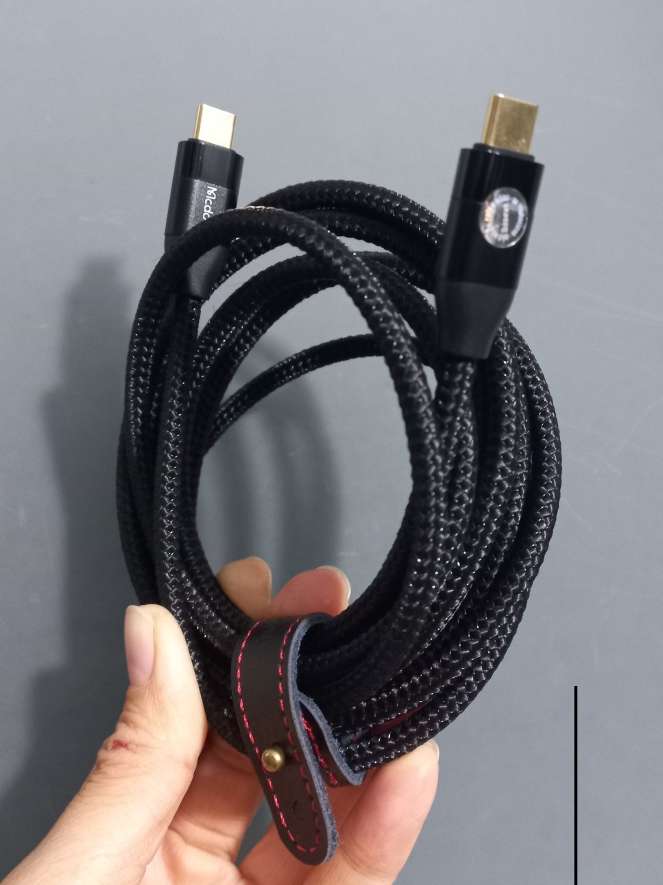 Cáp C to C USB3.1 Gen 2 sạc 100W truyền hình ảnh 4K Vention TAHHF/ mcdodo CA713 4K@30Hz _ Hàng chính hãng