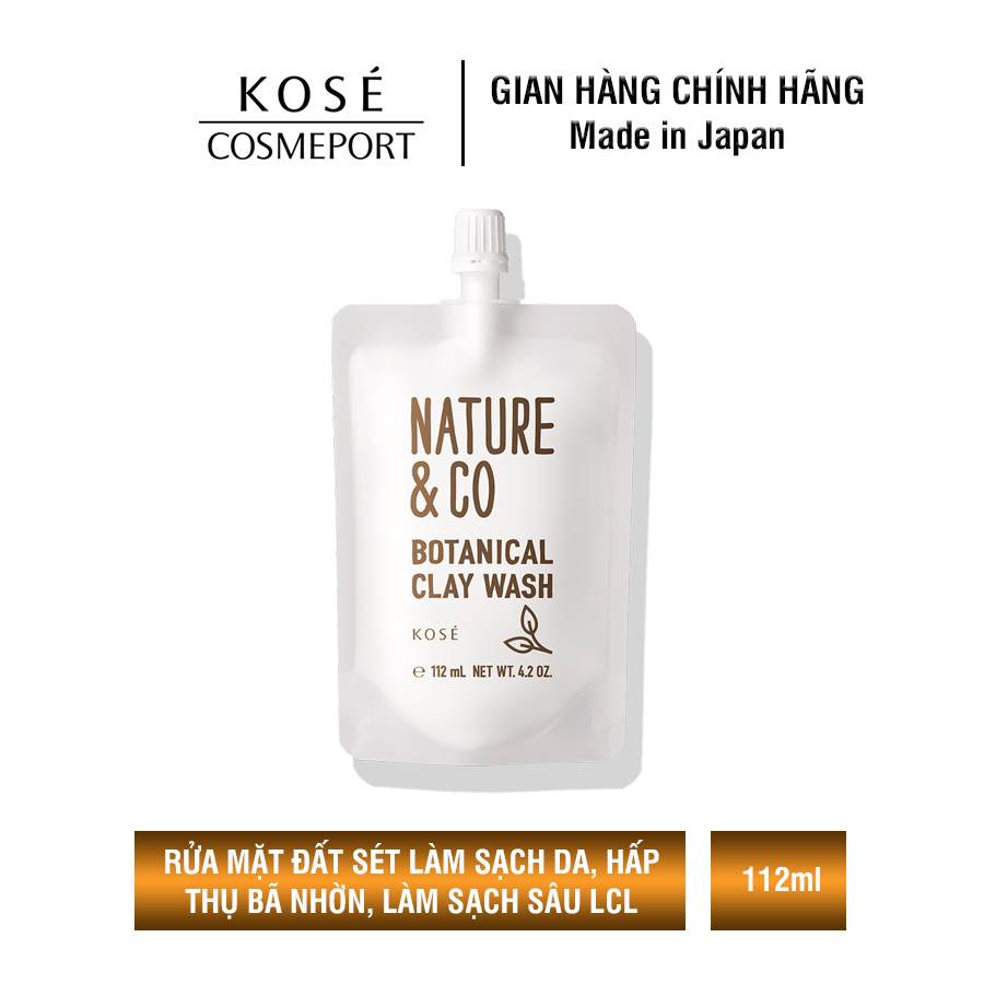 Bộ chăm sóc da mặt dầu mụn và khô ráp Kosé Nature &amp; Co Botancial