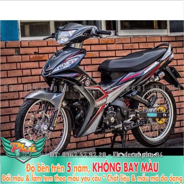 Tem rời Exciter 2006-2019 đen xám -1