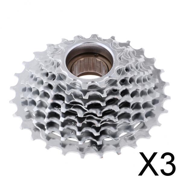 3xFW-08S 8 Speed Steel Mountain Road Bike Cassette Freewheel 13-28T Silver