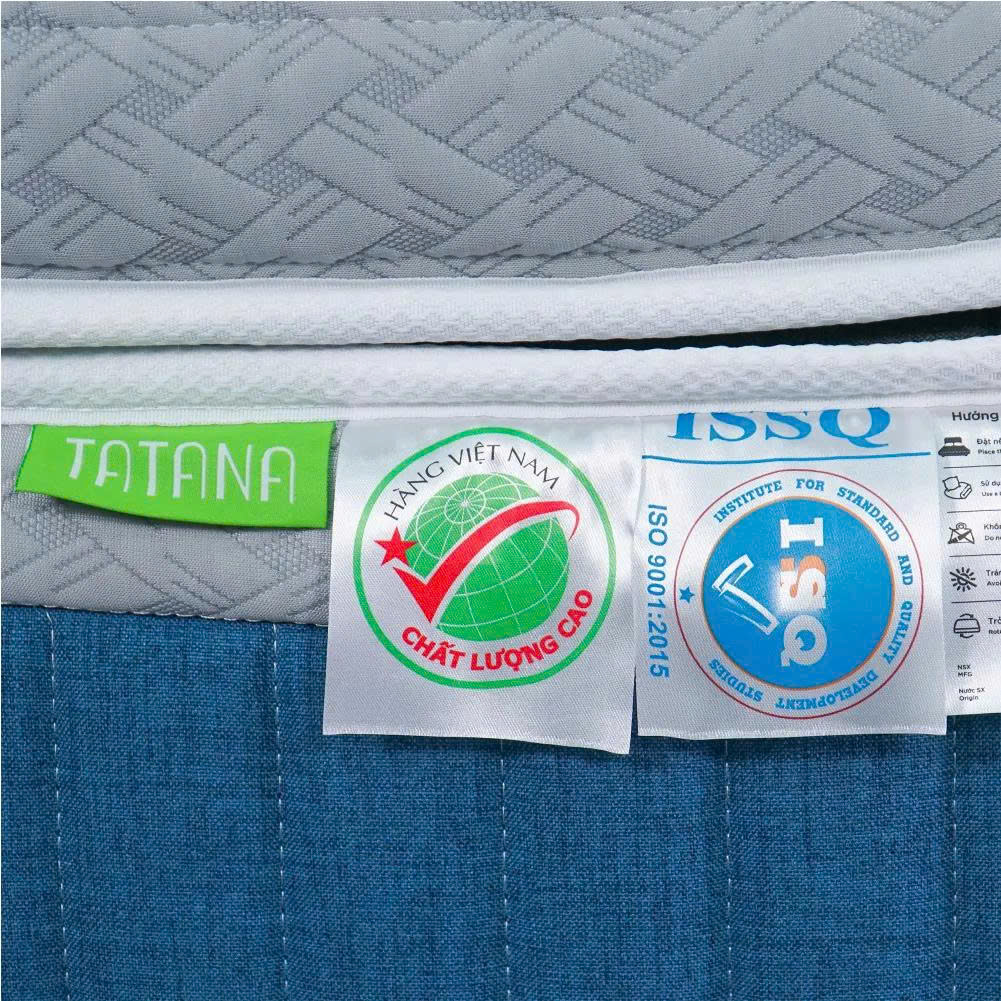 Nệm lò xo túi TATANA Supreme Latex độ dày 33 cm-Bảo Hành 10 Năm