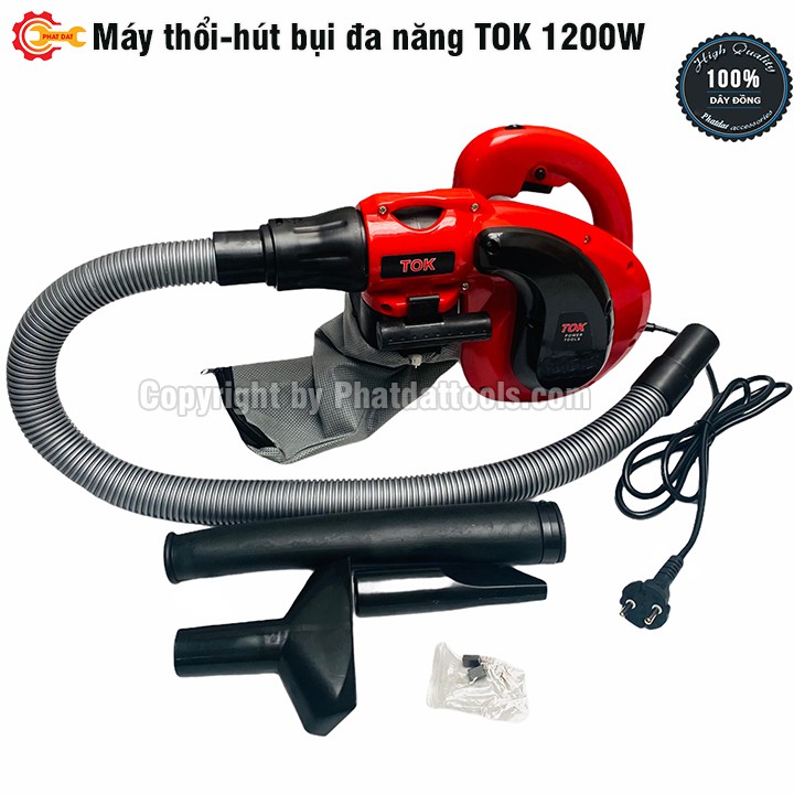 Máy thổi - hút bụi 1200W [ 2 trong 1 vừa Hút Bụi vừa Thổi Bụi ]