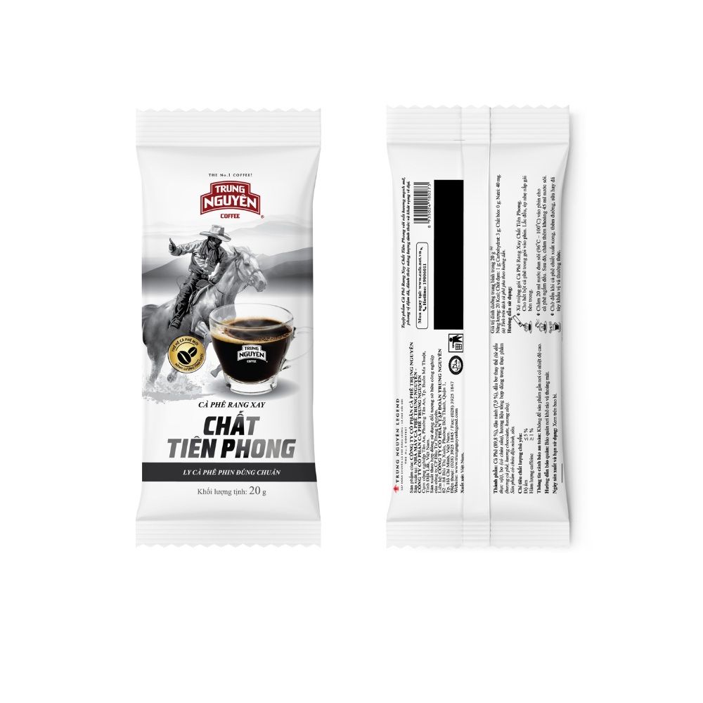 Cà Phê Rang Xay Chất Tiên Phong – Trung Nguyên Legend | Túi 30 gói x 20g