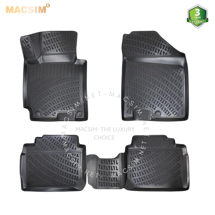 Thảm lót sàn ô tô nhựa TPU Silicon Hyundai IX35 second generation \ Tucson second generation 2009-2015/ 2010-2015 Nhãn hiệu Macsim