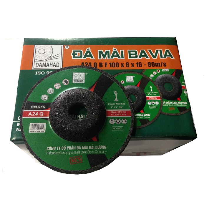 Đá mài Bavia Hải Dương 100x6x16mm Tem Xanh Cao Cấp