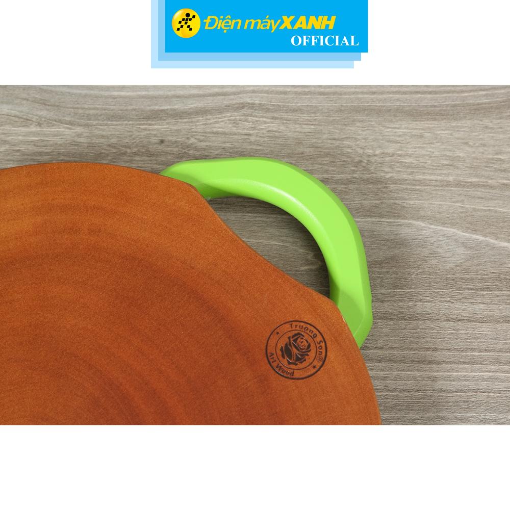 Thớt chặt gỗ tròn 30 cm Trường Sơn 300 - Hàng Chính Hãng