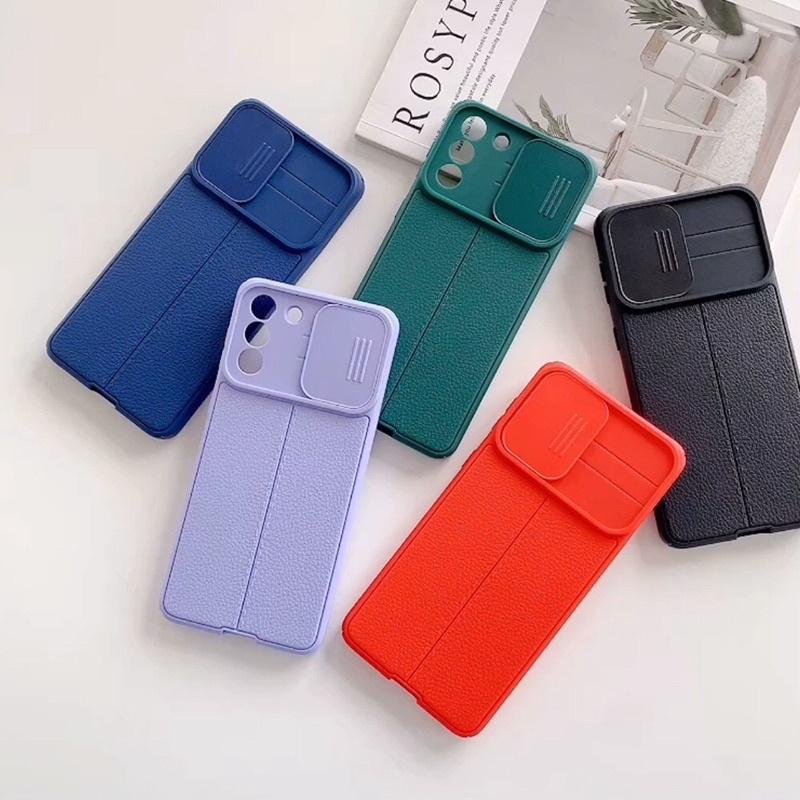 Ốp lưng dành cho Galaxy S21 FE, S20 FE, S21 Ultra mặt lưng nhám có nắp bảo vệ camera