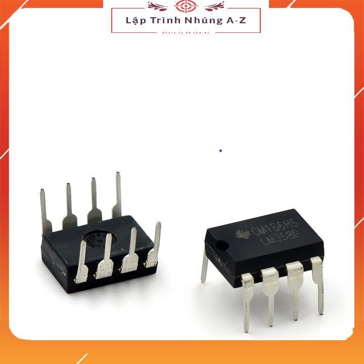 [Lập Trình Nhúng A-Z][44] IC So Sánh LM358 LM358P DIP-8