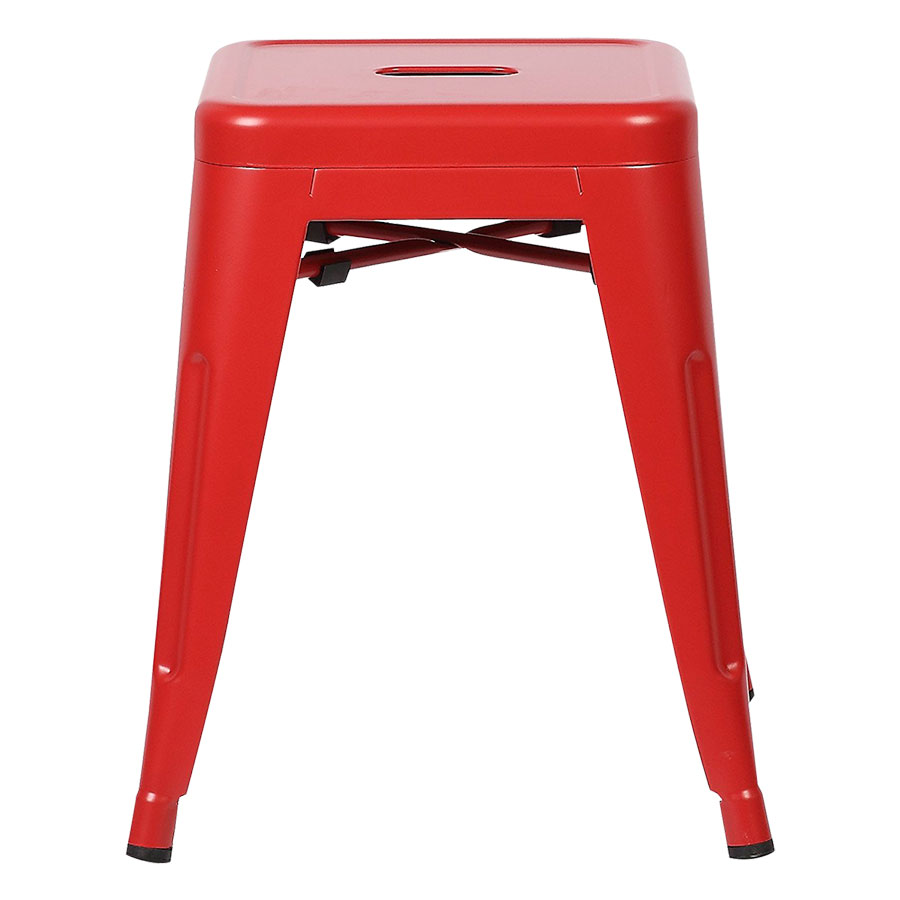 Ghế Thép Sơn Tĩnh Điện Tolix Stool Lavaco 3202R - Đỏ