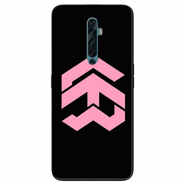 Ốp lưng in cho Oppo Reno 10x Mẫu Năm Đen Hồng