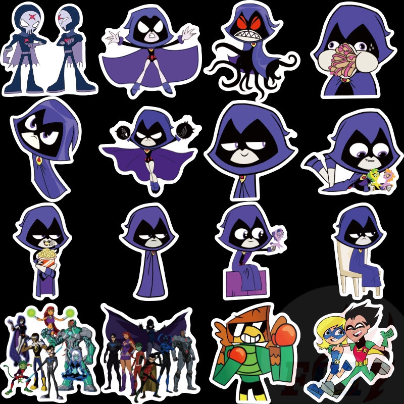 Set 30 Sticker Teen Titans Go!