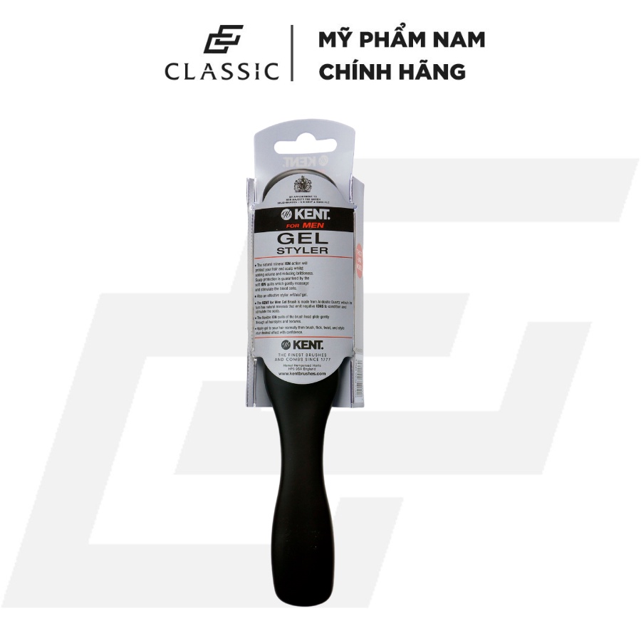 Lược chải tóc Kent Brushes Mens Gel Brush – KFM2