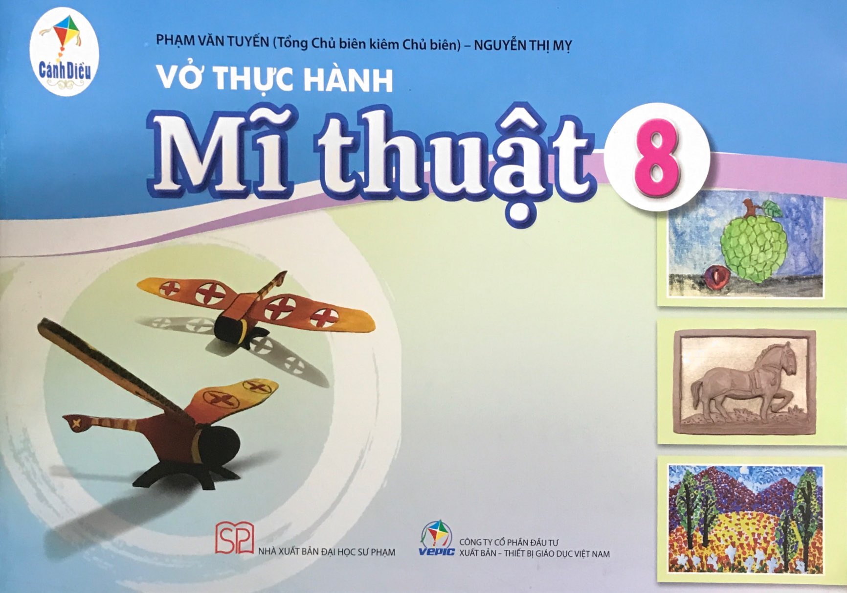 Vở Thực Hành Mĩ Thuật Lớp 8 - Bộ Cánh Diều