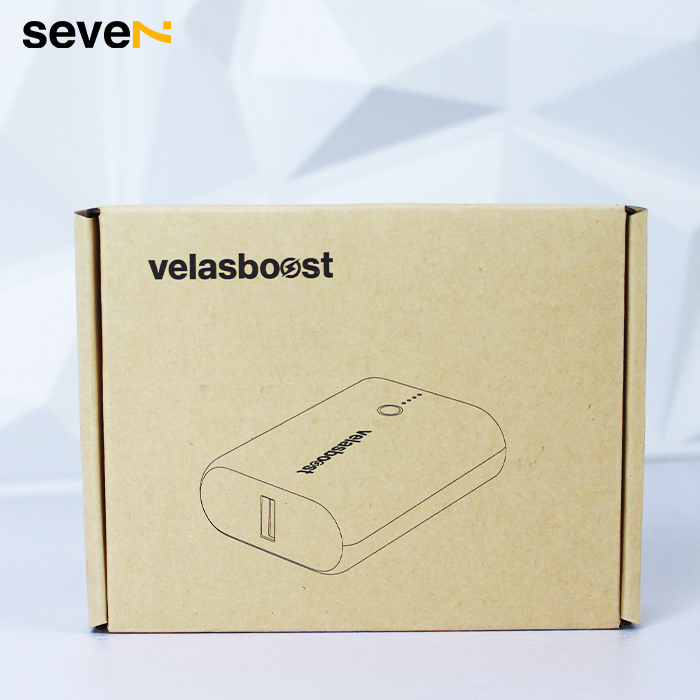 Pin Dự Phòng Velasboost Dynamic  1 Lõi Pin Telsa 10000mAh Hàng chính hãng