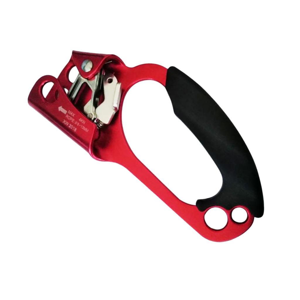 Arborist Tree Rock Climbing Right Hand Ascender Riser Grasp Device for 8mm-13mm Rope