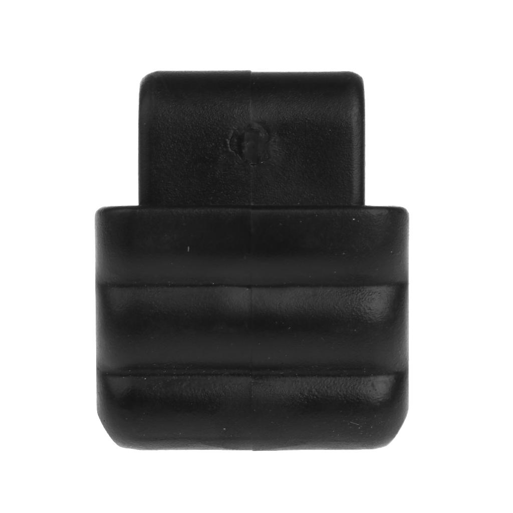 5xRoller Skate Toe Stops Inline Skate Brake Skating Shoes Accessories Black