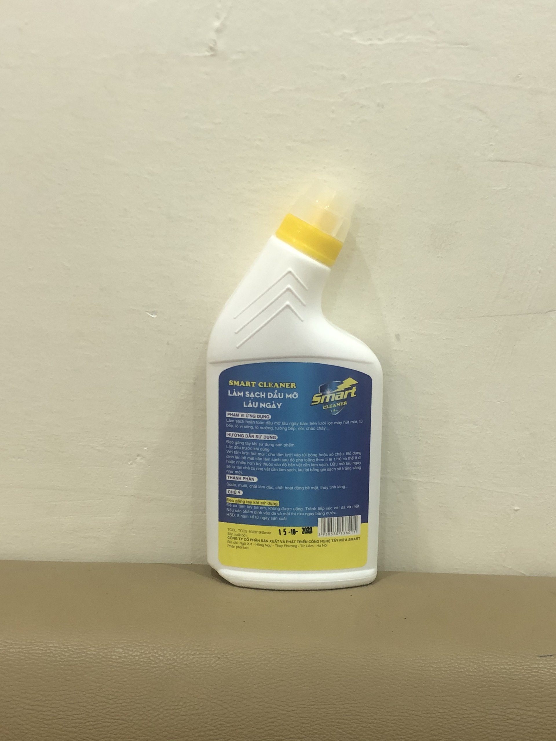 Dung dịch làm sạch dầu mỡ máy hút mùi, bếp ga, bếp từ, lò vi sóng, lò nướng, nồi chảo cháy, tủ gỗ, tường bếp. lâu ngày SMART CLEANER 500ml