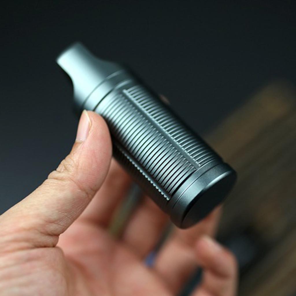 2 Piece Titanium Outdoor Travel Waterproof Mini Pill Case Box Capsule Bottle
