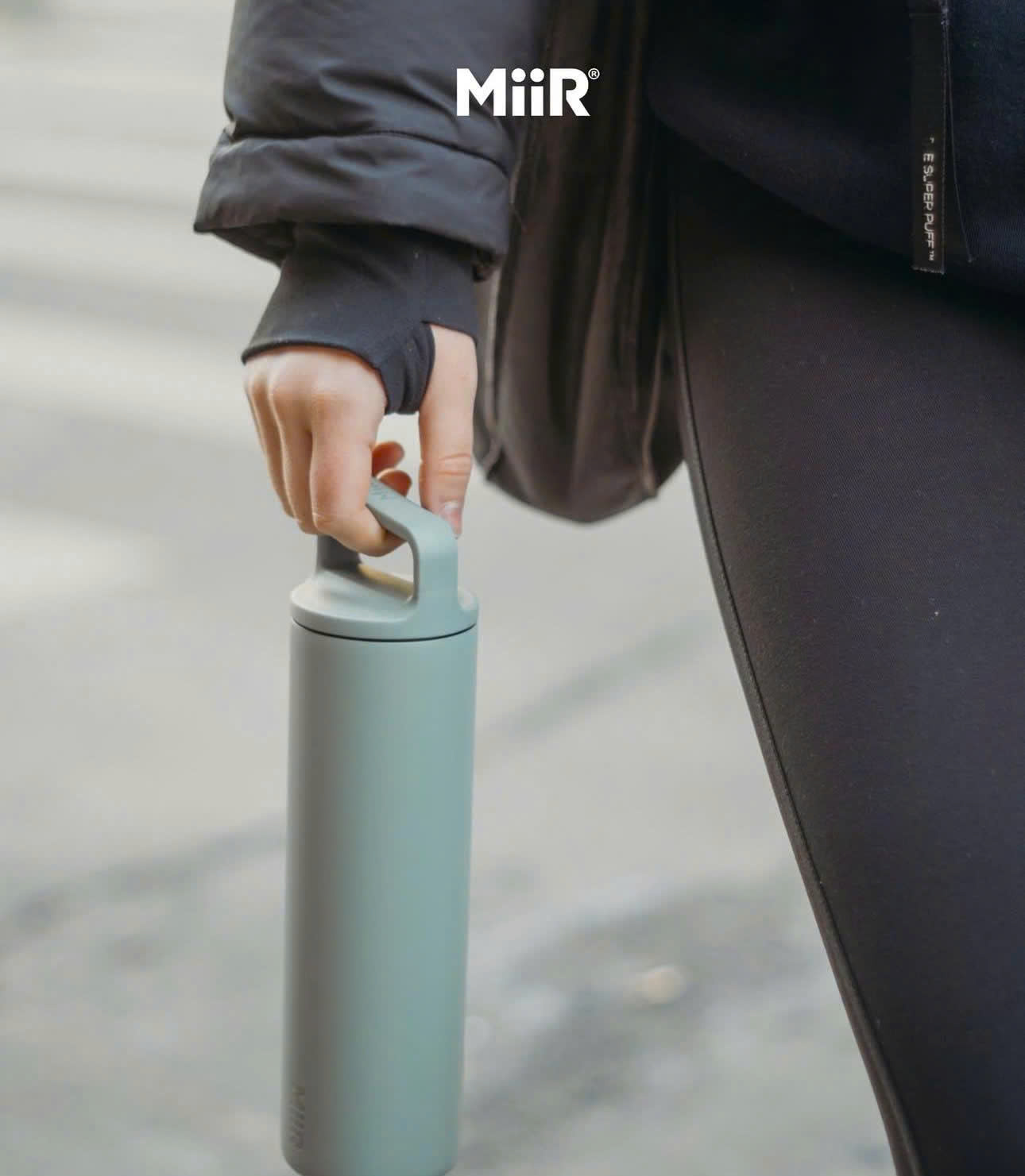 MiiR - Ly Bình giữ nhiệt 5 món - Màu Xanh Sương Mai/ Hồng Gỗ