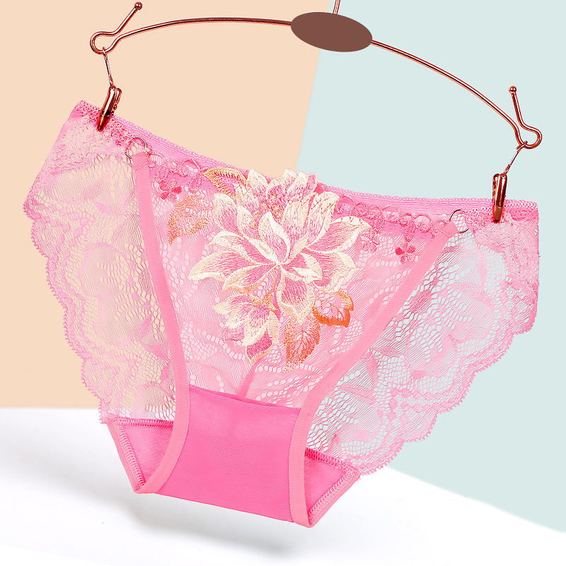 Combo 4 quần lót ren nữ thêu hoa sexy cao cấp