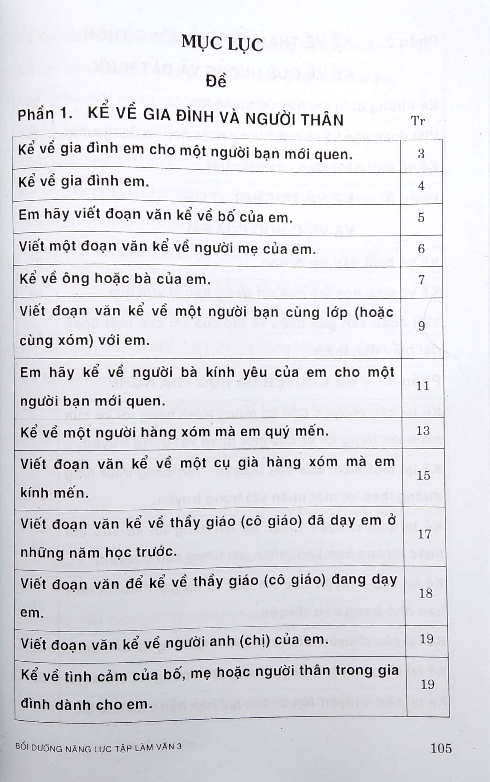 Bồi Dưỡng Năng Lực Tập Làm Văn 3
