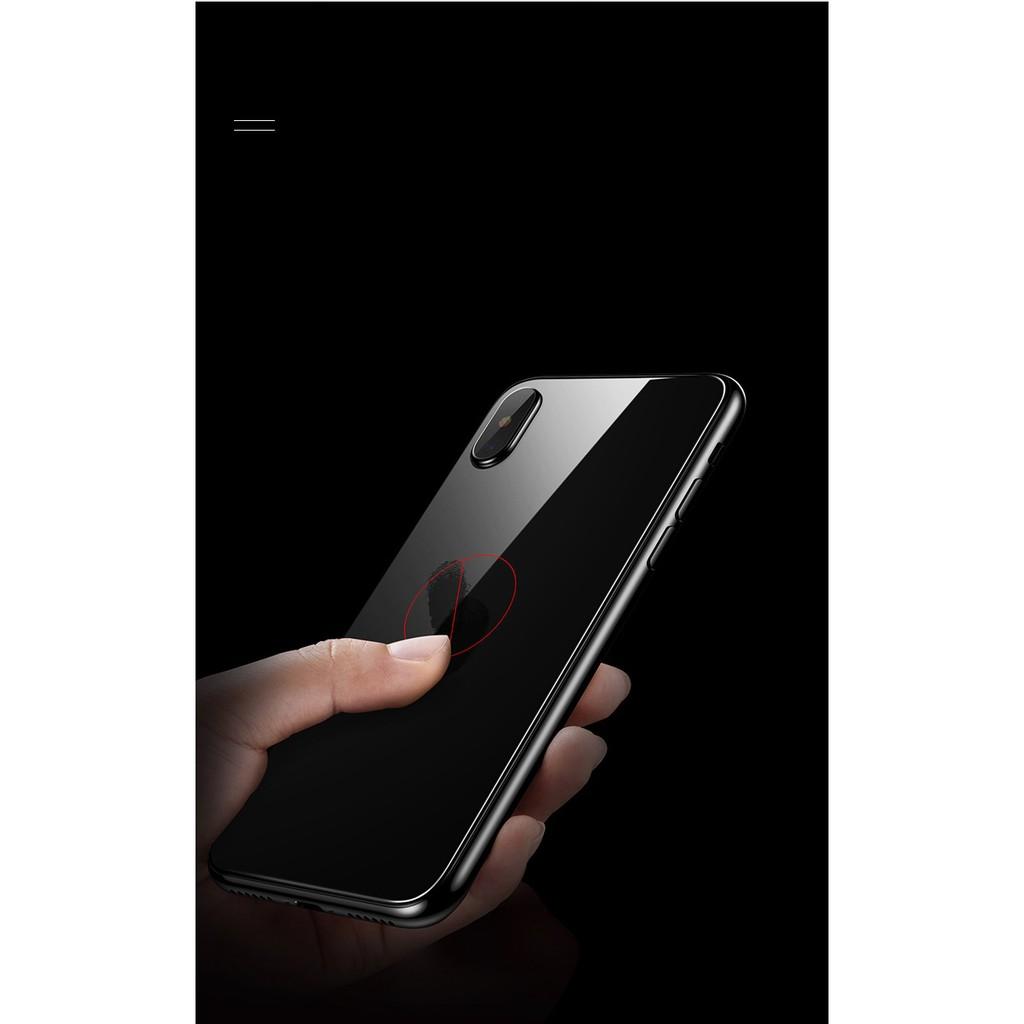 Kính cường lực dành cho iPhone XR & Xs Max chống xước mặt sau 0.3 mm chính hãng Baseus