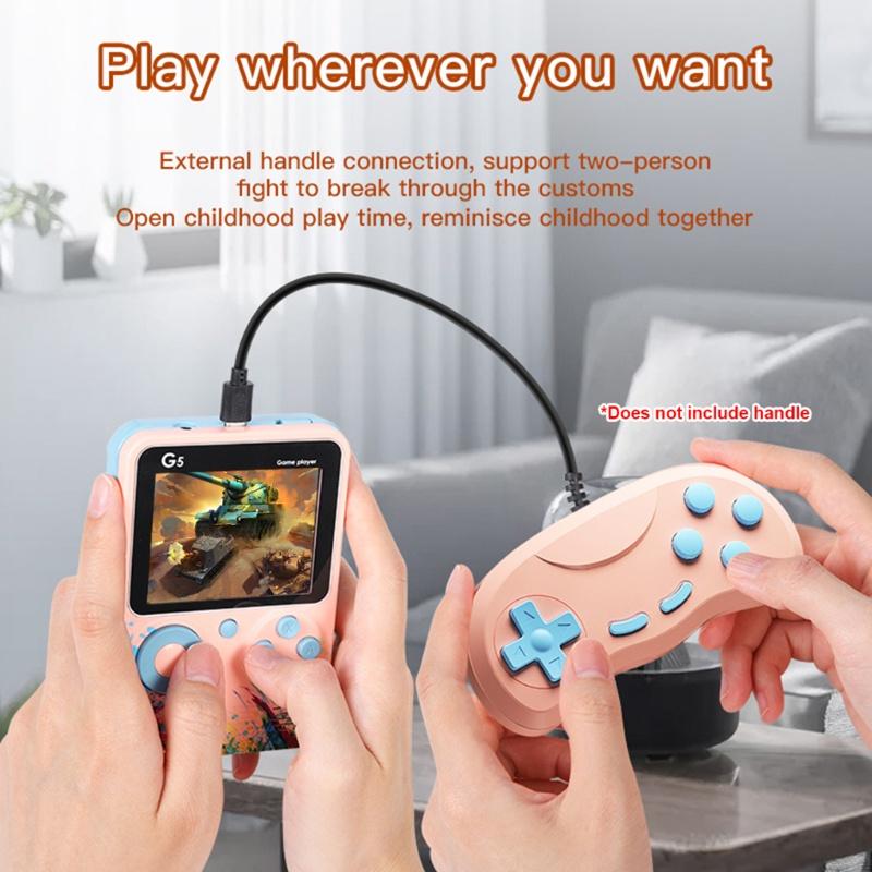 Máy Chơi Game Cầm Tay Hsv G5 Màn Hình 3.0inch Tích Hợp 500 Trò Chơi