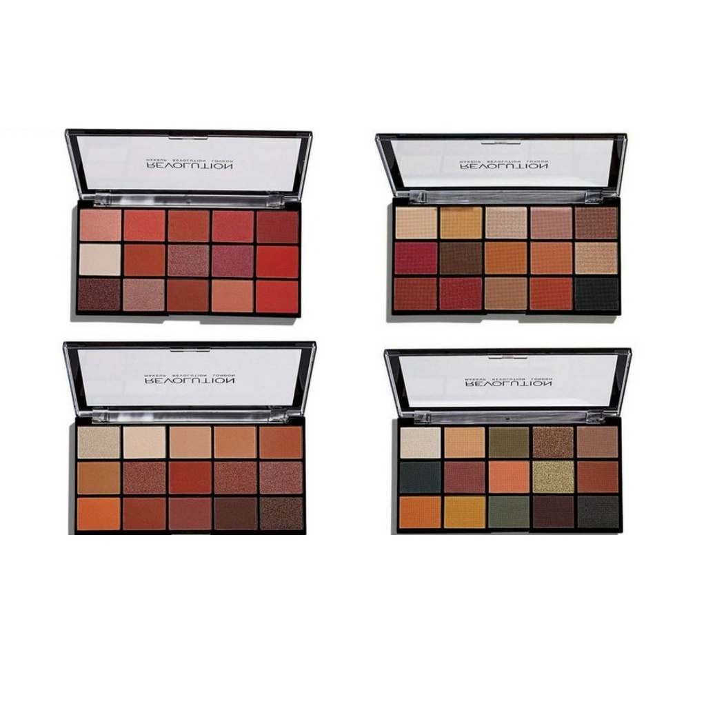 Bảng mắt Makeup Revolution Reloaded Eyeshadow Palette Neutrals 2 Division Vitality Fever