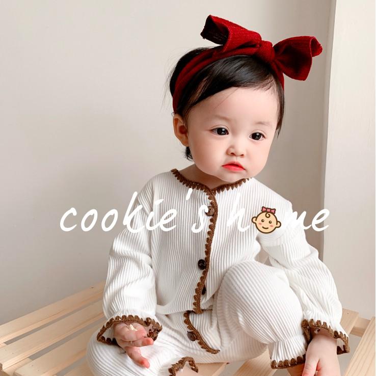 Body dài tay body ngủ không tất trắng cotton mùa hè cho bé sơ sinh đến 18 tháng