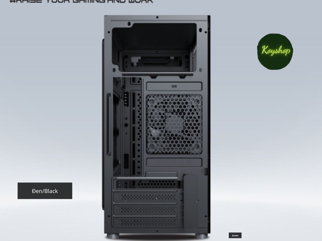 Bộ Combo siêu rẻ Thùng máy tính và Bộ Nguồn công suất thực 300W dành cho Máy tính Văn Phòng và Gia đình