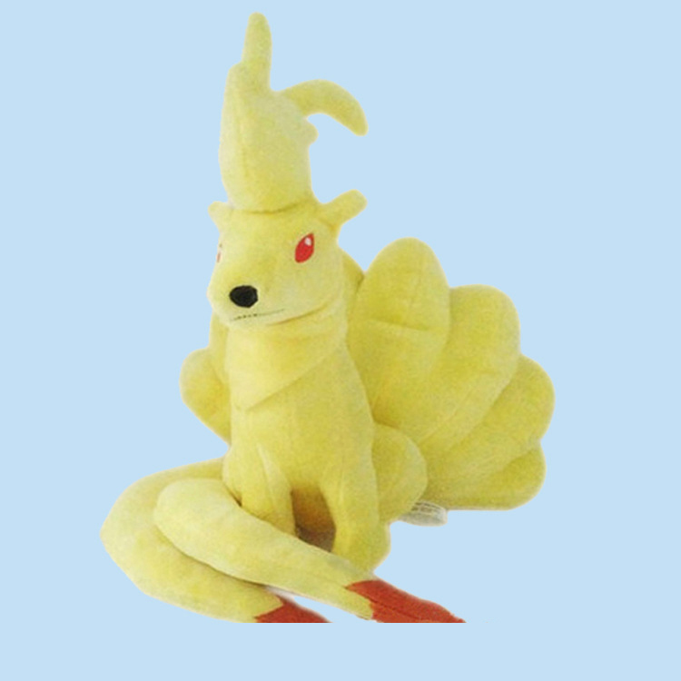 GẤU BÔNG POKEMON CÁO VÀNG 9 ĐUÔI NINETAILS 25CM