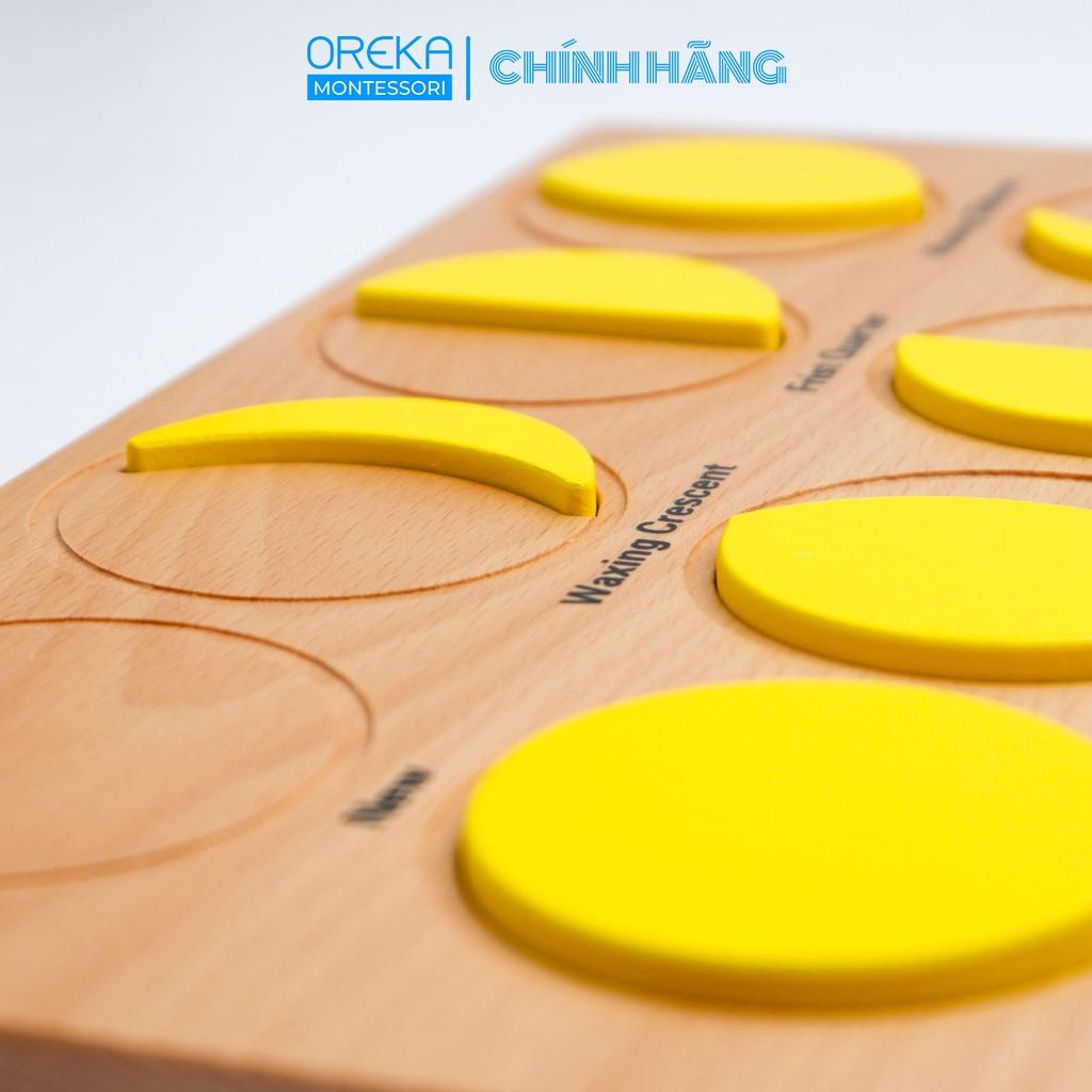 Đồ chơi trẻ em Oreka Montessori Mô hình các pha Mặt trăng - 0790500