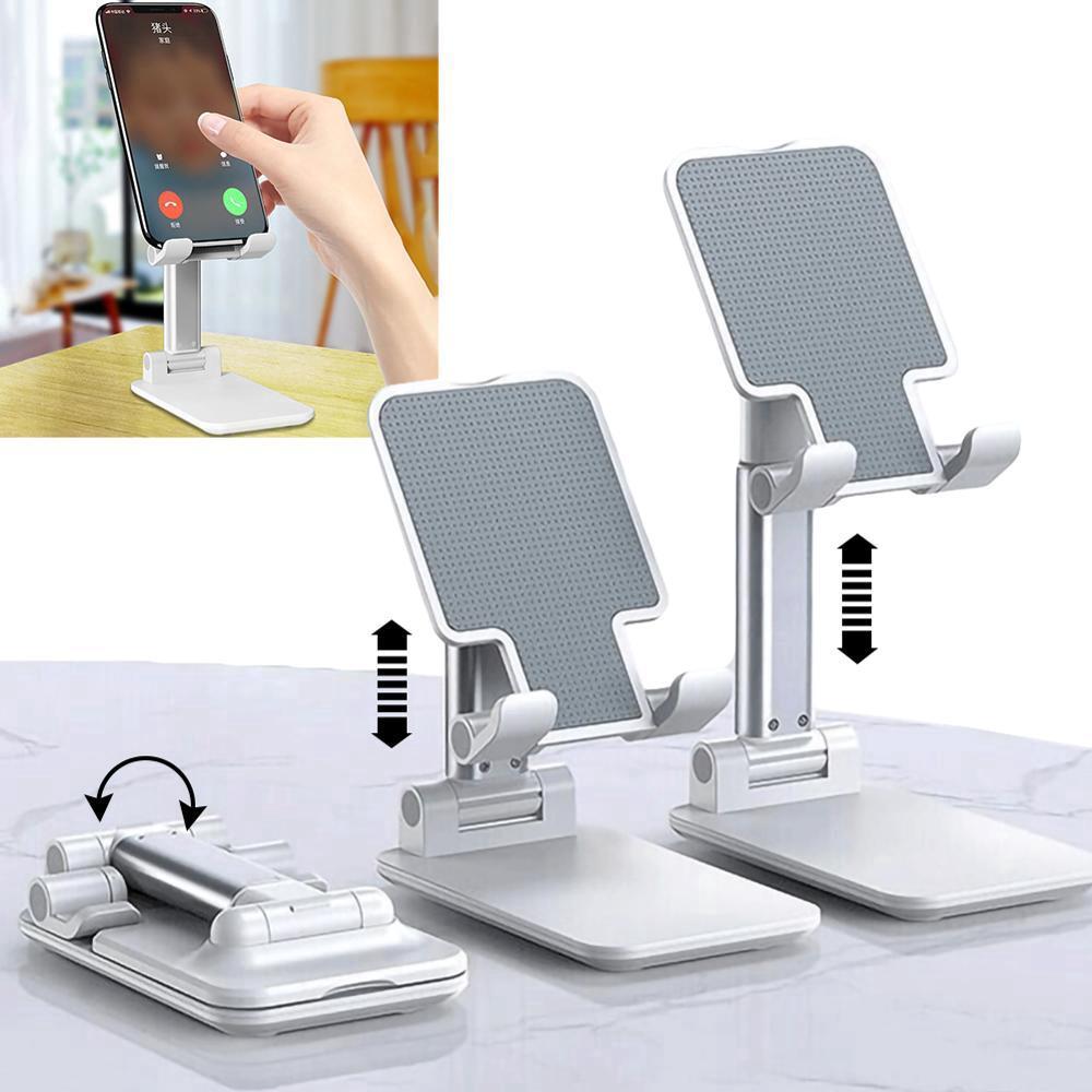 Giá đỡ điện thoại ipad gấp gọn kim loại chắc chắn sử dụng bền bỉ HT228 - Giao Ngẫu Nhiên